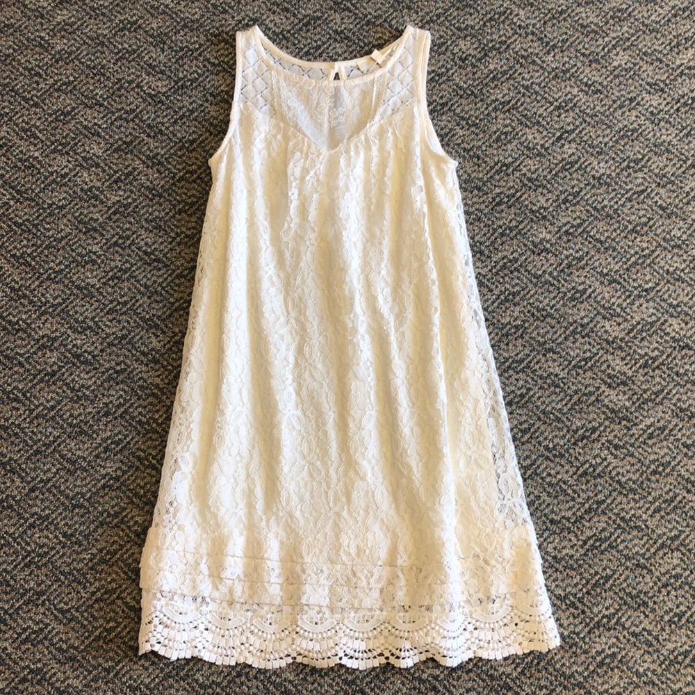 Rewind White lace dress